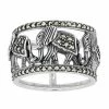 Lavish By TJM Sterling Silver Elephant Band Ring -Lavish by TJM Shop unnamed file 125