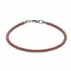 Lavish By TJM Braided Pink Leather Cord Bracelet -Lavish by TJM Shop unnamed file 142