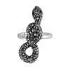 Lavish By TJM Sterling Silver Garnet Snake Ring -Lavish by TJM Shop unnamed file 183