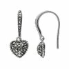 Lavish By TJM Sterling Silver Heart Drop Earrings 2 Lavish By TJM Sterling Silver Heart Drop Earrings -Lavish by TJM Shop unnamed file 188