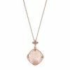 Lavish By TJM 18k Rose Gold Over Silver Rose Quartz & Marcasite Circle Pendant 1 Lavish By TJM 18k Rose Gold Over Silver Rose Quartz & Marcasite Circle Pendant -Lavish by TJM Shop unnamed file 221