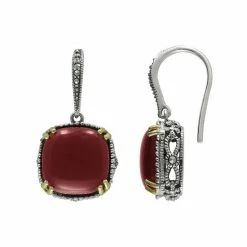 Lavish By TJM 14k Gold Over Silver & Sterling Silver Agate Drop Earrings Red Agate 9 Lavish By TJM 14k Gold Over Silver & Sterling Silver Agate Drop Earrings Red Agate -Lavish by TJM Shop unnamed file 249