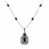 Lavish By TJM Fine Silver Plated Black Cubic Zirconia Pendant Necklace 1 Lavish By TJM Fine Silver Plated Black Cubic Zirconia Pendant Necklace -Lavish by TJM Shop unnamed file 264