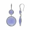 Lavish By TJM Sterling Silver Lavender Jade Halo Drop Earrings 2 Lavish By TJM Sterling Silver Lavender Jade Halo Drop Earrings -Lavish by TJM Shop unnamed file 333