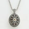 Lavish By TJM Sterling Silver Citrine Openwork Oval Locket -Lavish by TJM Shop unnamed file 357