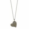 Lavish By TJM Sterling Silver Marcasite Heart Pendant -Lavish by TJM Shop unnamed file 374