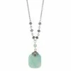 Lavish By TJM Sterling Silver Amazonite & Marcasite Pendant Necklace -Lavish by TJM Shop unnamed file 388