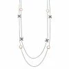 Lavish By TJM Two Tone Sterling Silver Marcasite "XO" Necklace -Lavish by TJM Shop unnamed file 398
